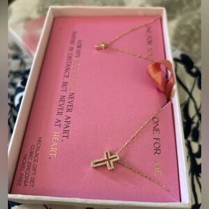 Gold Cross Pendant Necklace set Nordstrom gift for Easter